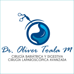 Logo del Dr. Oliver Toala especialista en cirugía bariátrica y metabólica en Lifebridge Manta Hospital Center